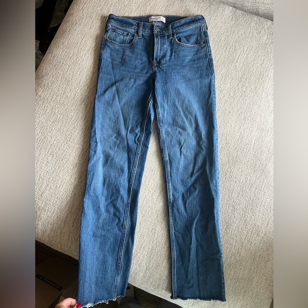 Abercrombie & Fitch Straight Blue Jeans